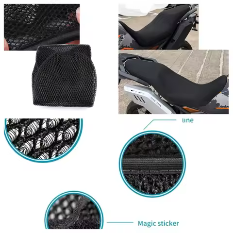 Motorcycle For Zontes 703F ZT 703F ZT703 F Mesh Seat Cushion Cover Heat Insulation Seat Cover Protec