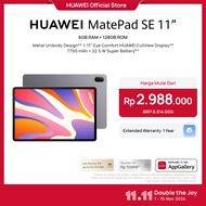 HUAWEI MatePad SE 11" Tablet [6+128GB] | FHD+ Eye Comfort Display  | 7700mAh | Metal Unibody