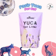 Yuca Sand (1 CARTON = 6 PCS) Cassava Litter Cat 7L x 6 Pcs Lavender Fragrance
