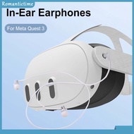 ✼ Romantic ✼  In-Ear Earphones for Meta Quest 3 Comfortable Noise Isolating Immersive Sound Earbuds Earphones 3.5mm AUX for Meta Quest 3