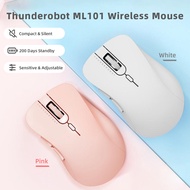 [Delivery in 72 Hours]Thunderobot ML101 Wireless Mouse Noise Reduction 2.4G with USB Nano Receiver 1