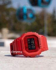 Montres Company 香港註冊公司 (33年老店) 卡西歐 CASIO G-SHOCK G SHOCK GSHOCK 5年電池壽命 200米防水 防震 DW5600 DW5600RRB DW