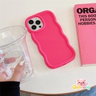 Macaron Wave Cases For Realme C75 C75X C73 C17 C15 C12 C11 C3 C2 C1 5G 4G Aesthetics Wavy Edge Cover