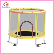 [lzdxwcke2] 55" Trampoline for Kids 4.6ft Toddler Trampoline with Enclosure Net