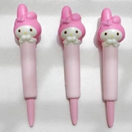 Funny Novelty Kawaii Sanrio MyMelody Pen Cap Squishy Slow Rising Pencil Holder Soft Squeeze Toy Stress Relief Kids Learning Toys children's day gift