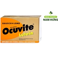 Ocuvite Lutein Bausch & Lomb supports vision enhancement (3 blisters x 20 tablets)