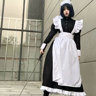 Mariena Dress Kostum Maid Cosplay Anime Jepang Wibu / Long Maid Dress