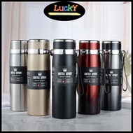 [LUCKY] 1000ml 800ml 600ml SUS 316 Stainless Steel Vacuum Flask Bottle Cup 316 Kelalang Vakum