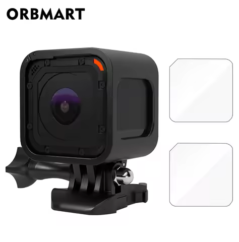 Frame Case for GoPro Session 4 5 Tempered Glass Screen Protector for Go Pro Session 4 5 GoPro Hero 5