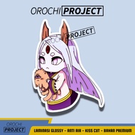 Naruto Kaguya Otsutsuki Anime Sticker Vinyl Glossy Waterproof Sticker Laptop HP Tumbler Motorcycle H
