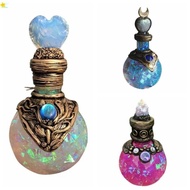 POLOSPORT Moon Magic Potion, Cosplay Victorian Medieval Witch Glass Ball, Antidote Bottle Mermaid Re