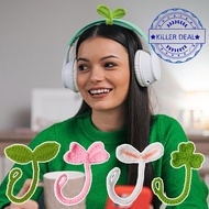 Handmade Wool Crochet Finished Product Double Leaf Accessories Diy Clothing Clothing C2d3