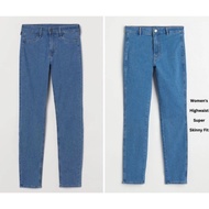 Hnm skinny soft jeans women's trousers