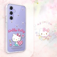 Samsung Galaxy A55/A54/A53/A35 輕薄軍規防摔水晶殼-凱蒂愛你唷