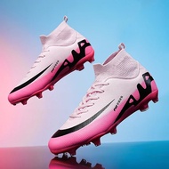 Original Men Studded Soccer Shoes Society Indoor Professional Board High Quality Sneaker Training We