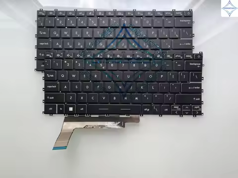 New US English RU Russian Backlit For MSI Modern 14-C5M 14-C7M MS-14JK MS-14J 14J3 Modern 14 C11M C1