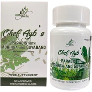 Chef Ayb’s Paragis with Moringa and Guyabano — Natural Herbal Supplement | 60 Vegetable Capsules x 5