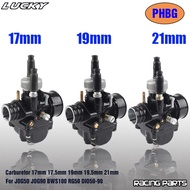 PHBG 17/19/21 Carburetor 17mm 17.5mm 19mm 19.5mm 21mm Racing Carburador Carb For JOG50 JOG90 BWS100 