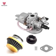 For 2 Stroke 47Cc 49Cc  Replacement Parts- 42MM Air Filter+ Carburator Kit for Mini Moto Kids Atv Qu