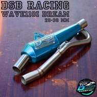 DSB RACING ท่อย่นคอไล่28-38MM สำหรับW110i 2012-2020 ทำสีพาวเดอร์โค้ทเลือกสีได้ ของแต่งw110i อะไหล่แต