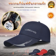 หมวกแก๊ป หมวกกันแดด หมวกกันแดด กัน uv หมวกแก็ปผู้ชาย 🧢หมวกกีฬา หมวกวิ่ง ระบายอากาศได้ดี  ป้องกันUV