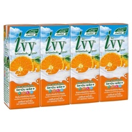 {ยกแพ็คX4ก่อง} Ivy ไอวี่ นมเปรี้ยว โยเกิร์ตพร้อมดื่ม UHT (มี 10 รสชาติ) ขนาด 150/180 มล.