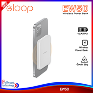 Eloop รุ่น EW50 MagSafe Wireless PowerBank ความจุแบตเตอรี่ 4200mAh ชาร์จไร้สายระบบแม่เหล็ก MagSafe ส