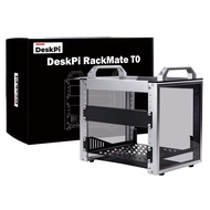 DeskPi RackMate T0 Rackmount, 10 Inch 4U Server Cabinet for Network, Servers, Audio, and Video Equip