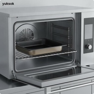 [yuksok] Stainless Steel Baking Tray Nonstick Perforated Sheet Pan for Rational Combi Oven Kitchen