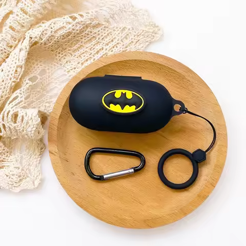 New Cartoon Marvel Batman Earphone Case for Oneplus Buds Z2 / Buds Z Soft Silicone Protective Cover