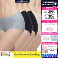 Wacoal Oh My Nudes! Feel Free Panty เซ็ตกางเกงชั้นในไร้รอยตะเข็บ 1 เซ็ต 5 ชิ้น - WU4F99 (เบจ/BE ดำ/B
