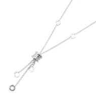 【二手】寶格麗BVLGARI B-zero1 Element 項鍊，頸圍 50.5-56cm，18K白K金