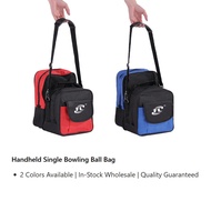 FL Bowling Single Ball Bag, 2-in-1 Handheld & Shoulder Bowling Bag with Shoe Compartment FLBG-11