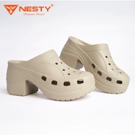 Nesty slippers with 9cm high heel NE61 wedges sandal perempuan