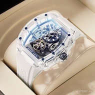 Men's Watch Mechanical Watch Hot-selling Watch Automatic Tourbillon Bugatti Hollow Brand Acrylic Dou