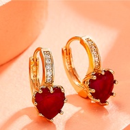 Hyl Jewelry 210E Anting Titanium Wanita Anti Karat Dan Anti Luntur Asli Dewasa Panjang Silver Jewerl