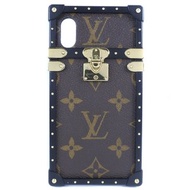 [日本直送] [LOUIS VUITTON] Louis Vuitton iPhone 手機殼 X/XS Eye Trunk M62618 智慧型手機殼 [二手]