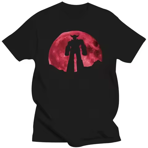 Men Clothing Red Moon - Grendizer T Shirt Grendizer Goldrake Goldorak Anime Japan 70s 80s Retro Ufo 