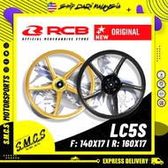 RACING BOY RCB LC5S SP522 SPORT RIM [140 I 160 X17] GOLD / MATT BLACK YAMAHA LC5S SPORT RIM SP522 WI