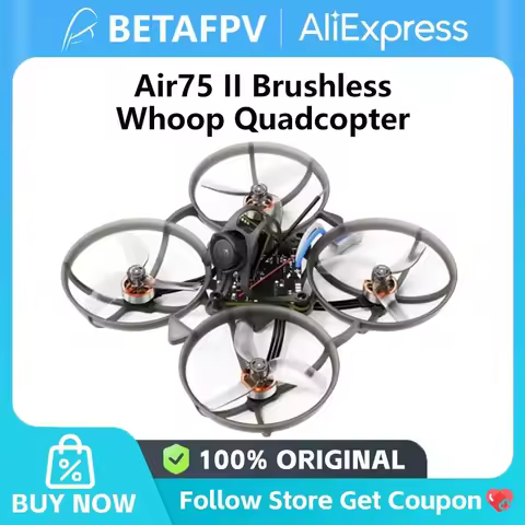 BETAFPV Air75 II Brushless Whoop Quadcopter Racing Drones ELRS 2.4G Matrix FC 5in 1 V2 For LAVA 1S I