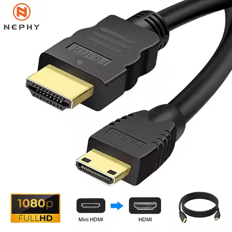 Mini HDMI cable 1080P HDMI to Mini HDMI 2.0 cable for Nikon Canon Sony PC laptop Tablets Mini HDMI t