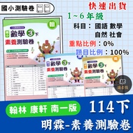 Literacy Reading Recommendation 〔 114 Part 〕 Minglin Elementary School {Literacy Test Paper} 1 2 3 4