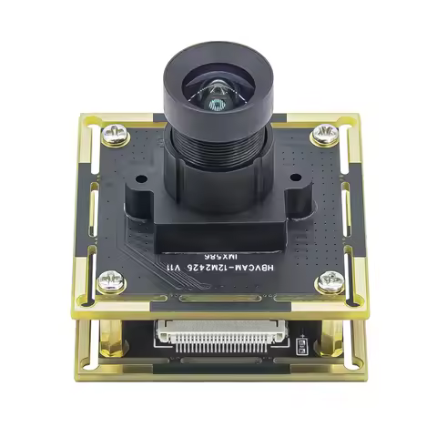 HBVCAM IMX586 12MP 4K-30fps Intelligent Terminal Device Camera Module with Built-in Dual Digital Mic