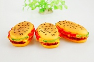 Dog Toy Rubber Burger With Sound