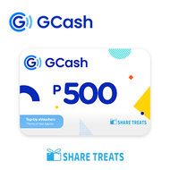 GCash P500 Top-up Voucher (SMS eVoucher)