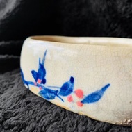 中國 清三代青花瓷筆洗 │冰裂紋 文房四寶 古樸典雅 文人雅士