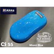 AIKKA CS55 MIAMI BLUE OLD SCHOOL SUPREME SOLID COLOUR 2K PAINT