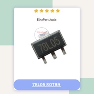 L78L05 CJ78L05 L78L05ACUTR 7805 VOLTAGE REGULATOR 5V 100MA SOT-89 SMD ORIGINAL