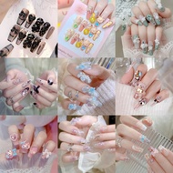 Liora N71-N87 Ready-Made Gel Nails Free Size Set Of 24 Pieces Great Value All Lengths Are Available.