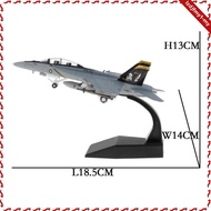 [leipupa] 1/100 Scale F/A-18 Strike Fighter Plane Diecast Display Model Metal Fighter Military Model